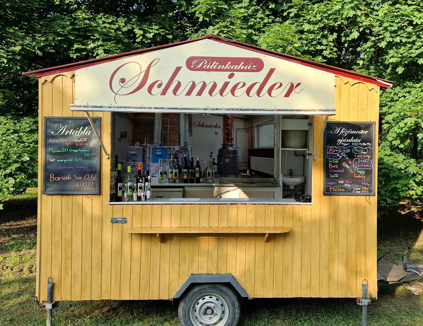 Schmieder Pálinkaház épülete